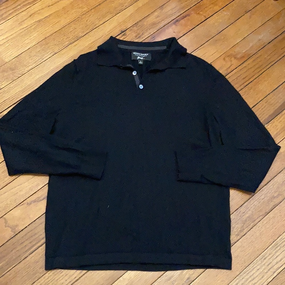 BANANA REPUBLIC COLLARED L/S